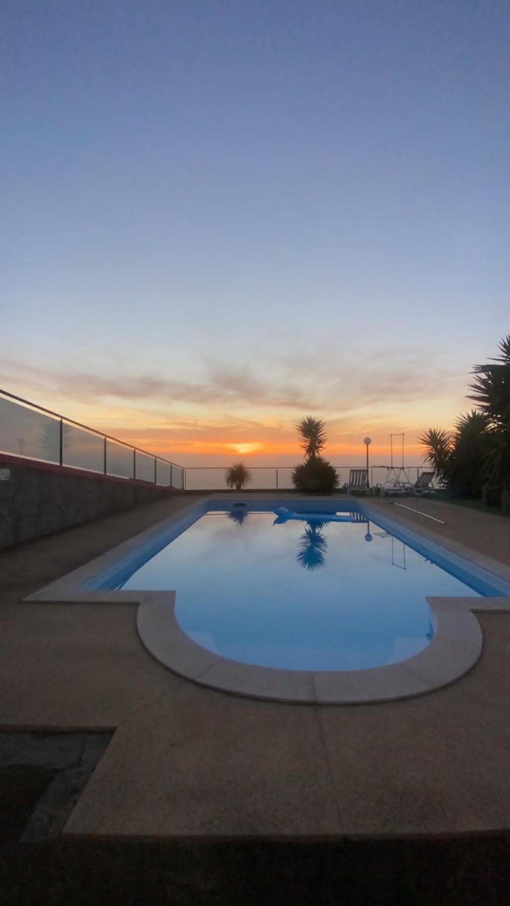 Sunset Paradise Villa With Heated Pool Calheta  Zewnętrze zdjęcie