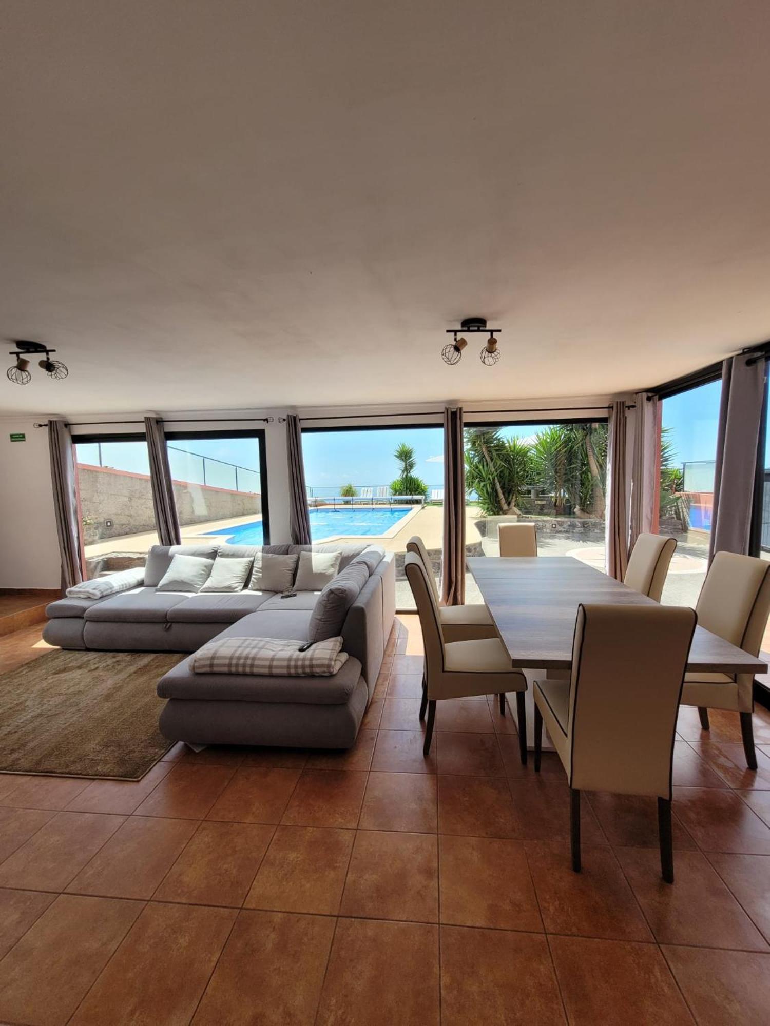 Sunset Paradise Villa With Heated Pool Calheta  Zewnętrze zdjęcie