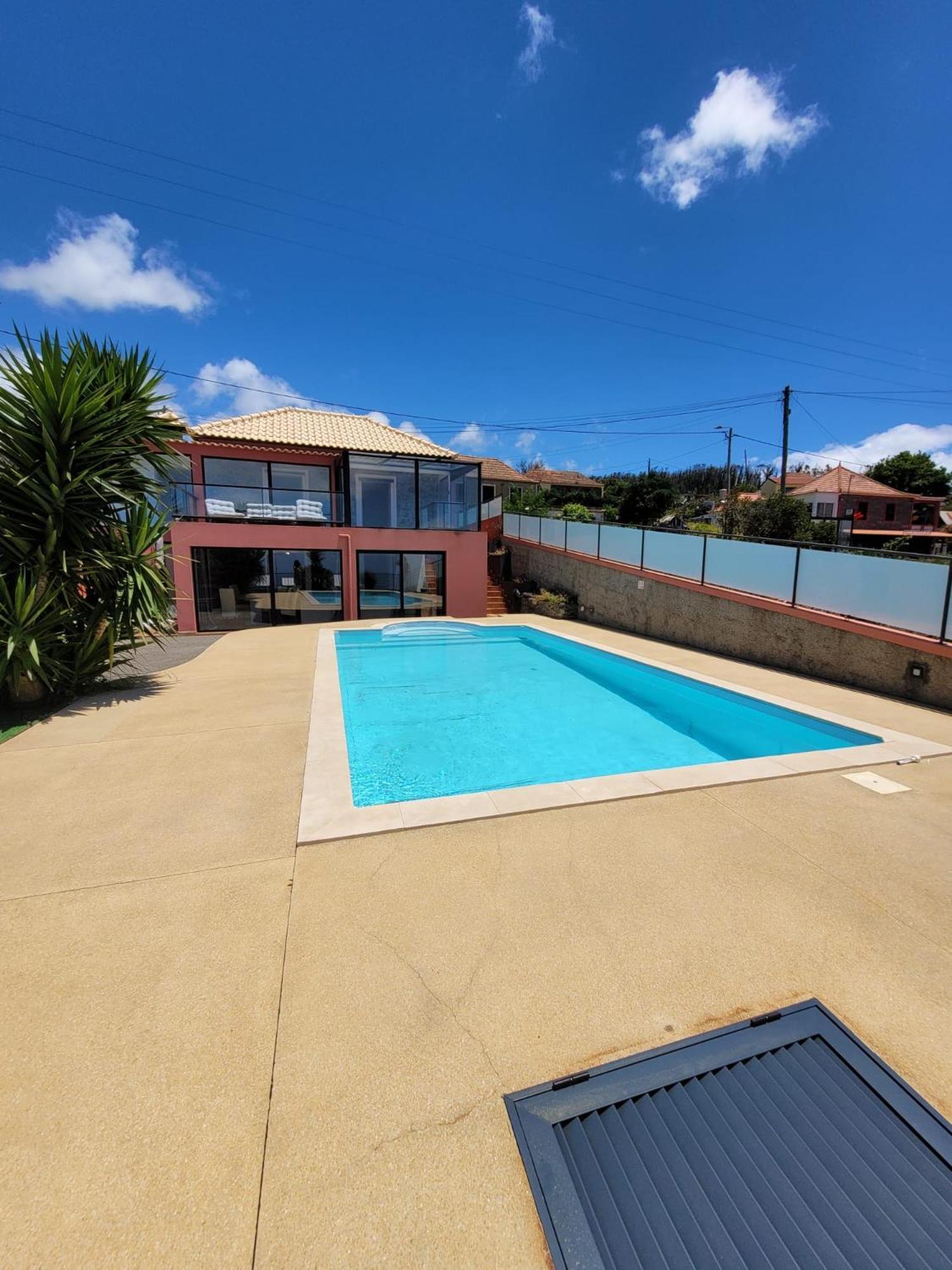 Sunset Paradise Villa With Heated Pool Calheta  Zewnętrze zdjęcie