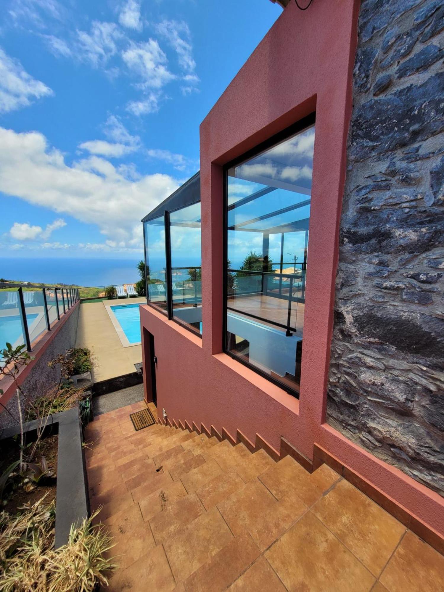 Sunset Paradise Villa With Heated Pool Calheta  Zewnętrze zdjęcie
